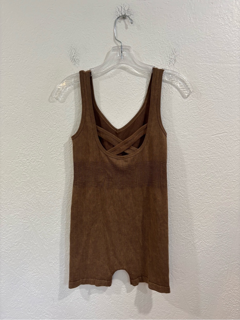 Dynamic 1412 Ribbed Romper Unitard - Picture 4 of 6